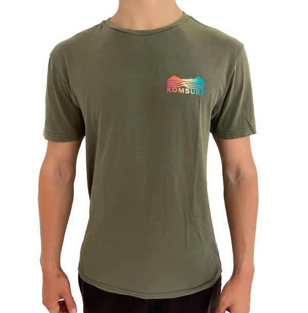 Komsurf T-Shirt  | Outer Kom | Olive