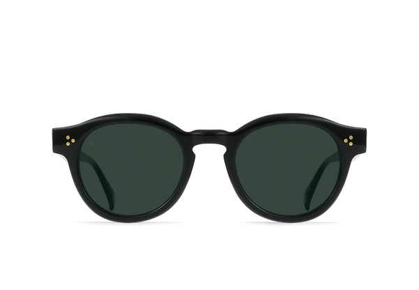 Raen Sunglasses Zelti Recycled Black / Green Polarized