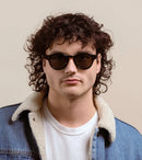 Raen Sunglasses Zelti Black/Green Polarized