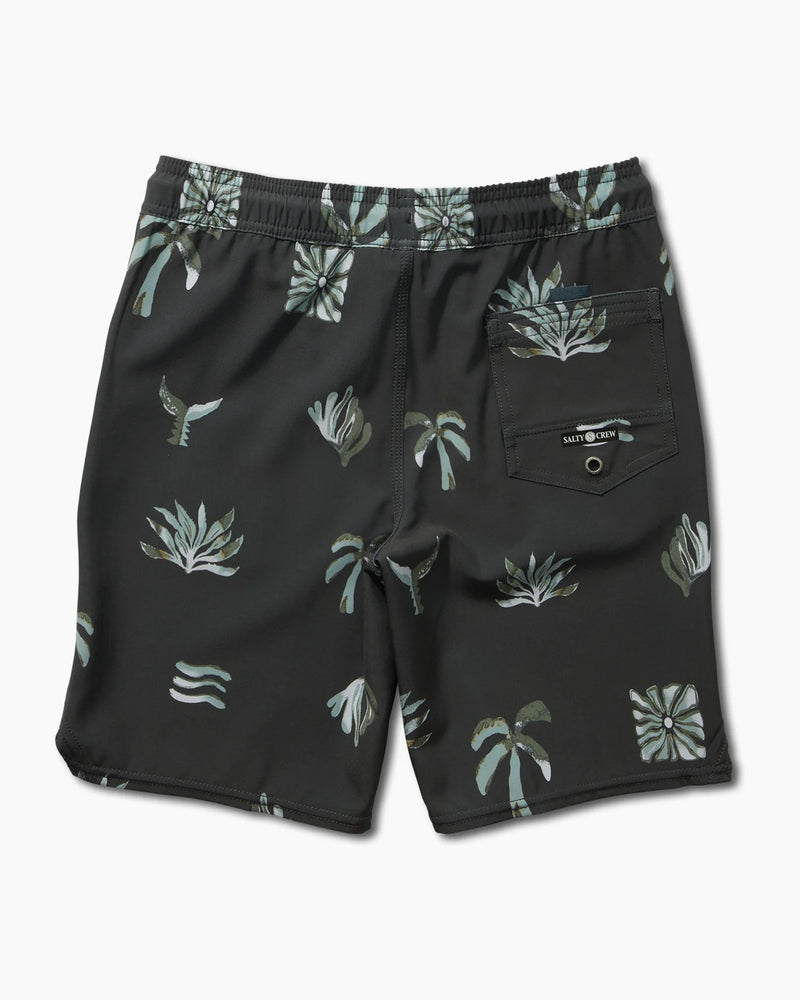 Salty Crew Shorts Lowtide Elastic Black Multi