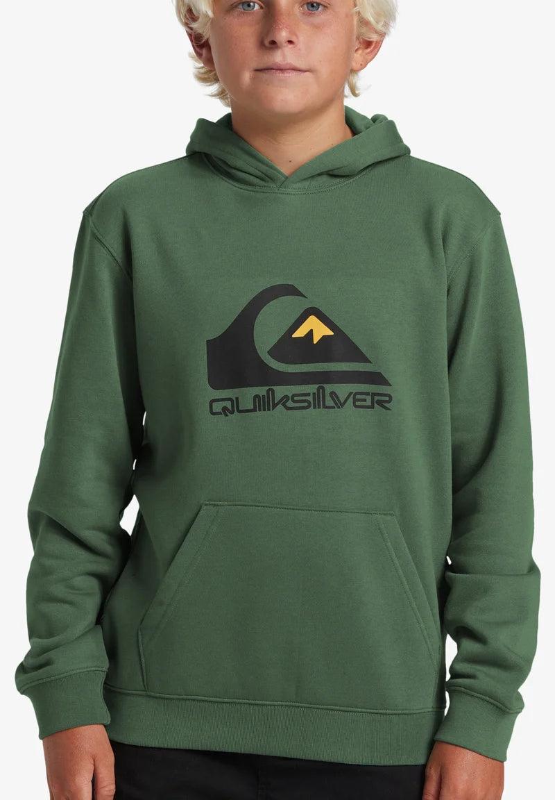 Quiksilver Hoodie Big Logo Youth Frosty Spruce