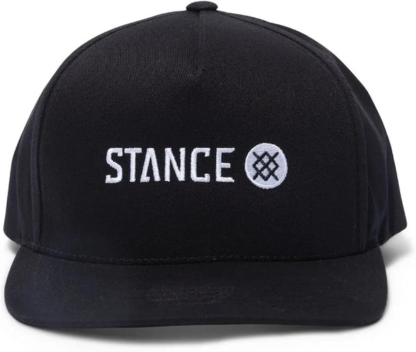 Stance Icon Snapback Cap Black