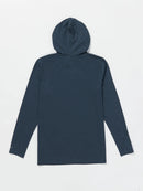 Volcom Rash Vest Hooded Lycra Navy