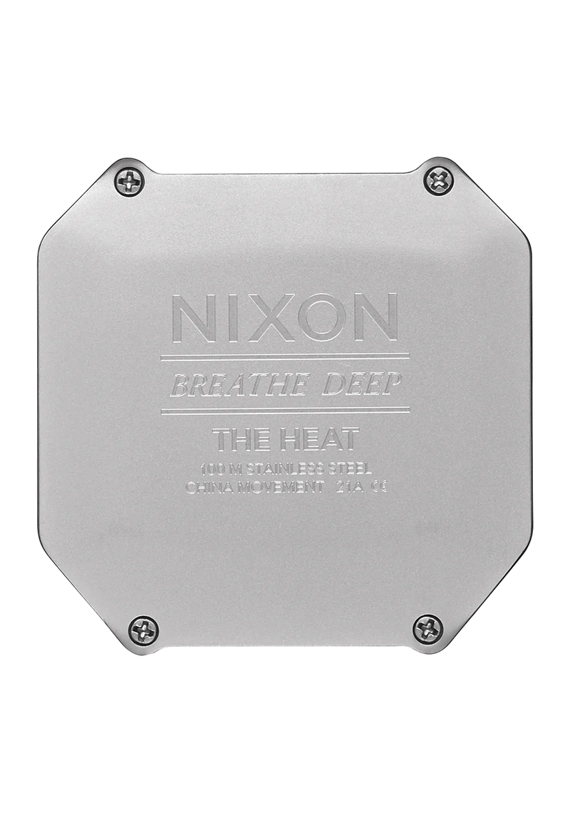 Nixon Watch Heat Silver