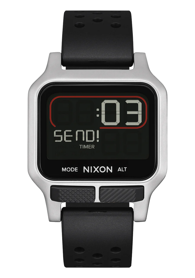 Nixon Watch Heat Silver