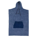 Ocean And Earth Men's Daybreak Hooded Poncho - Steel Blue