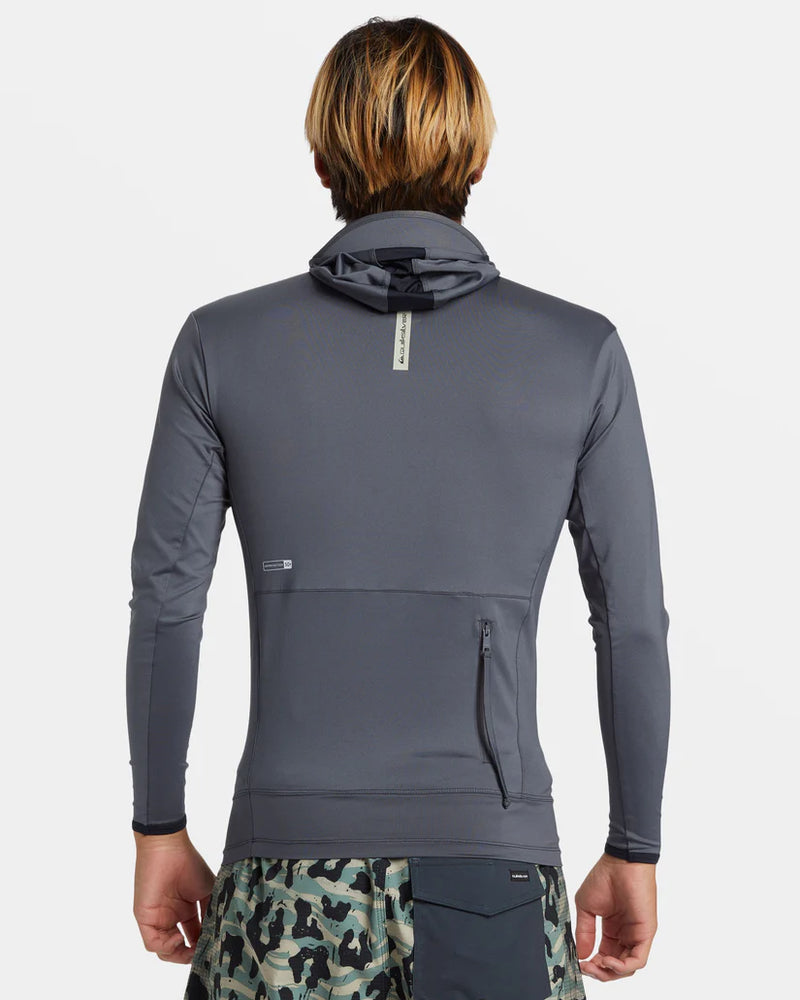 Rashvest Quiksilver Highline UPF50 Iron Gate