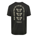 Hurley T-Shirt Butterfly Charcoal 2