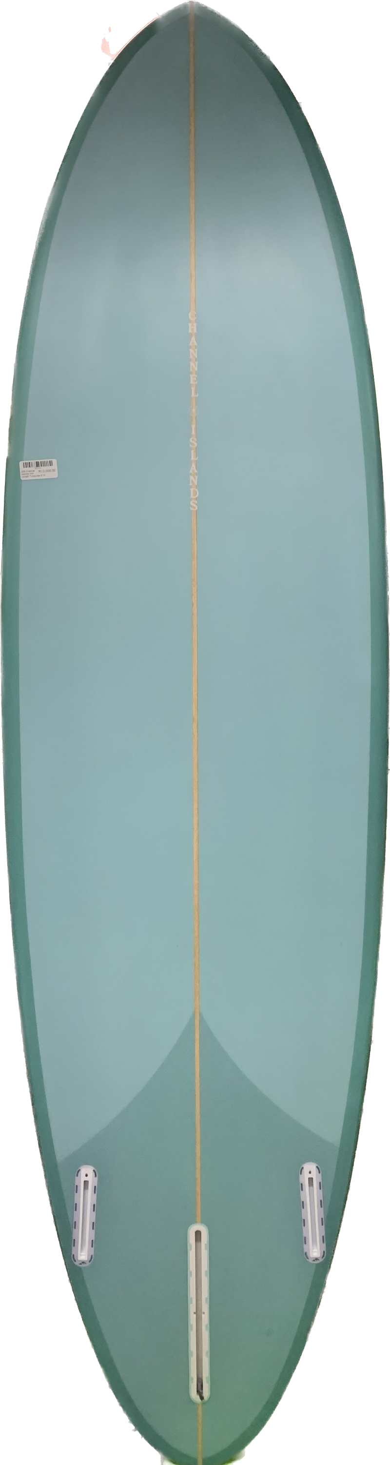 Channel Islands Surfboard Mid Length Turquoise 6'10