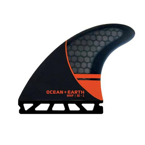 サーフィン・ボディボード O&E OE-1 WHIP THRUSTER SINGLE TAB O&E OE-1 WHIP THRUSTER SINGLE TAB SM-BLK/RED