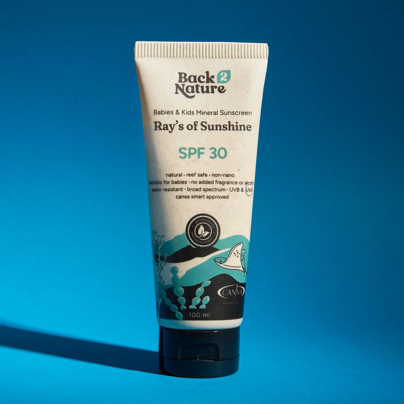 Back 2 Nature Ray's Of Sunshine Mineral SPF30 100ml