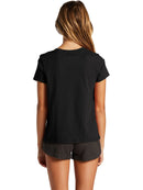 Billabong T-Shirt Girl's Soak Up The Sun Off Black