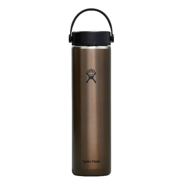 Bottle Hydroflask Trail Wide Mouth Obsidian 24oz