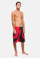 B/S Quiksilver YG Surfsilk Interceptor 21" High Risk Red