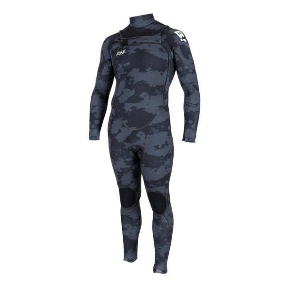 Buell 4/3 Junior Wetsuit Black Acid Wash