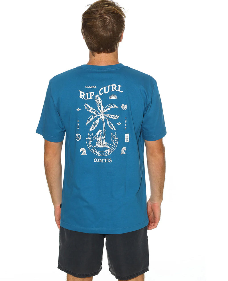 Rip Curl T-shirt The Search Endless Blue