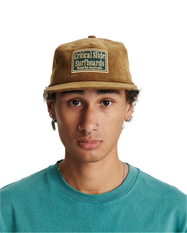 Critical Slide Cap Offset Trucker Tan