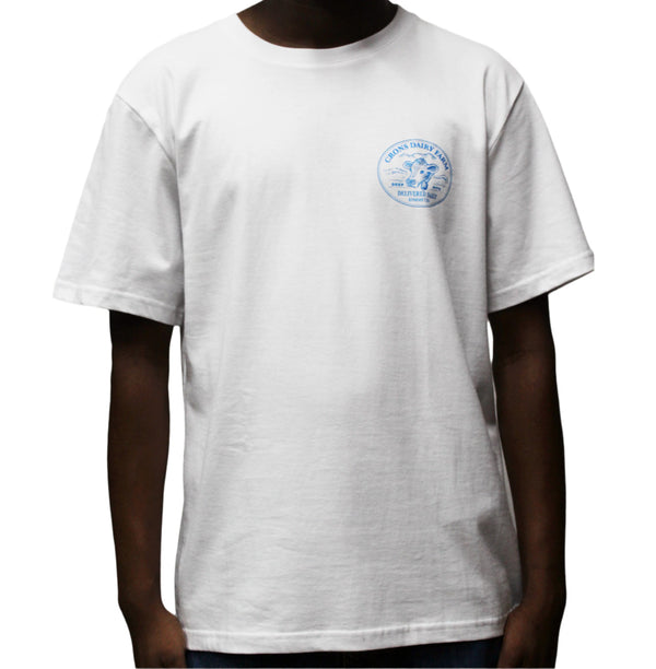 Kommetjie Surf Co Crons Dairy Farm T-Shirt White