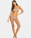Roxy Bikini Free Fallin Russet Floral