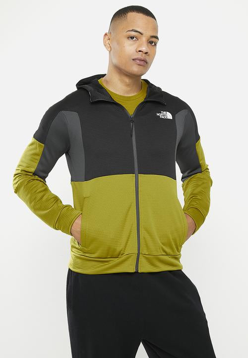 Fleece The North Face Ma Full Zip Fleece Sulphur Moss - TNF Black - Asphalt Grey