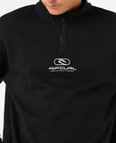 Fleece Rip Curl Pill Icon 1/4Zip Crew