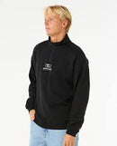 Fleece Rip Curl Pill Icon 1/4Zip Crew