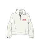 Fleece Rip Curl Surf Puff 1/4 Zip / Bone