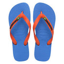 Flip Flops Havaianas Brazil Logo Blue Orange