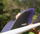 Fins Futures Rasta VF Keel Black/Purple