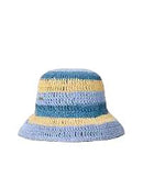 Hat Rip Curl Natural Crochet Blue