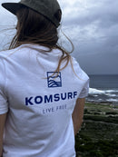 Komsurf T Ladies Corp White