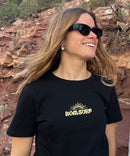 Komsurf T-Shirt Ladies Sunset Black