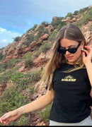 Komsurf T-Shirt Ladies Sunset Black