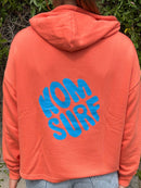 Hoodie Komsurf Retro / Papaya