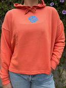 Hoodie Komsurf Retro / Papaya