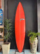 S/B Pyzel Padillac 7'6 Futures Orange