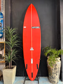 S/B Pyzel Padillac 7'6 Futures Orange