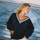 Jersey Roxy Surf School V Neck Mood Indigo