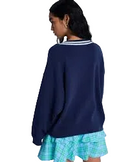 Jersey Roxy Surf School V Neck Mood Indigo