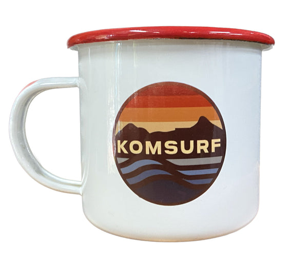 Komsurf Enamel Mug