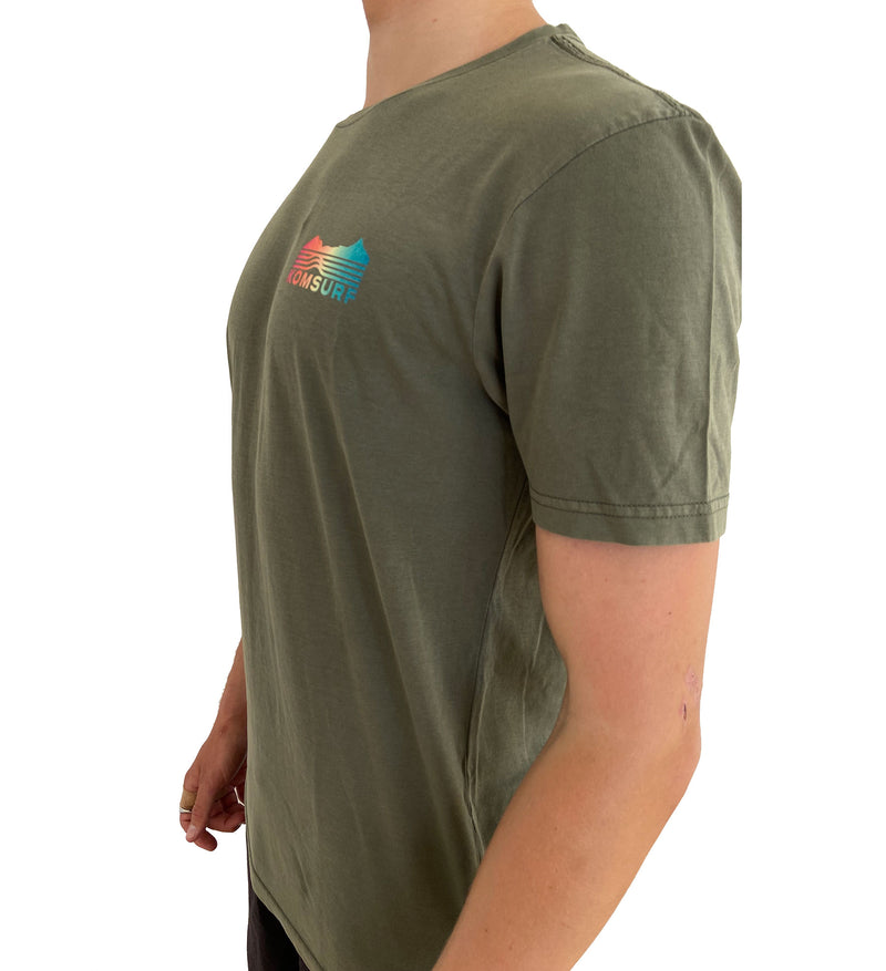 Komsurf T-Shirt  | Outer Kom | Olive