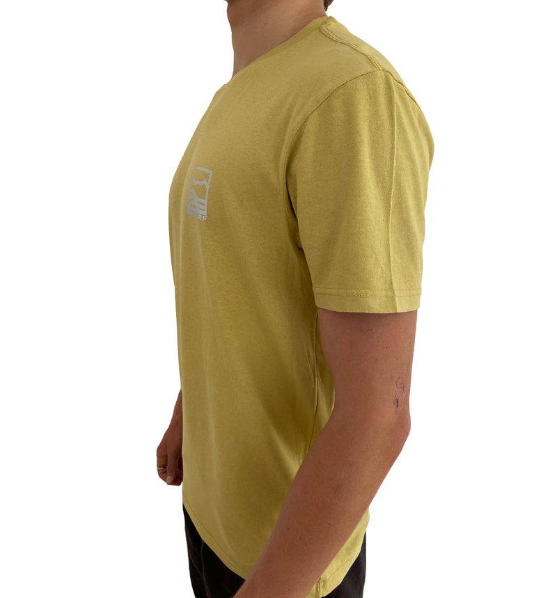 Komsurf T-shirt Pocket Square Mustard