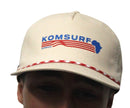 Komsurf Cap Africa Rip Stop Trucker Retro Red & Blue