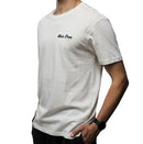 Komsurf T-Shirt Live Free Embroidered Cream