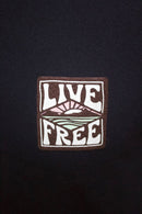Komsurf T-Shirt Live Free Retro