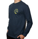 Komsurf T-Shirt L/S Live Free Navy