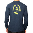 Komsurf T-Shirt L/S Live Free Navy