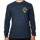 Komsurf T-Shirt L/S Live Free Navy