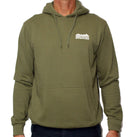 Komsurf Hoodie Horizon White Olive