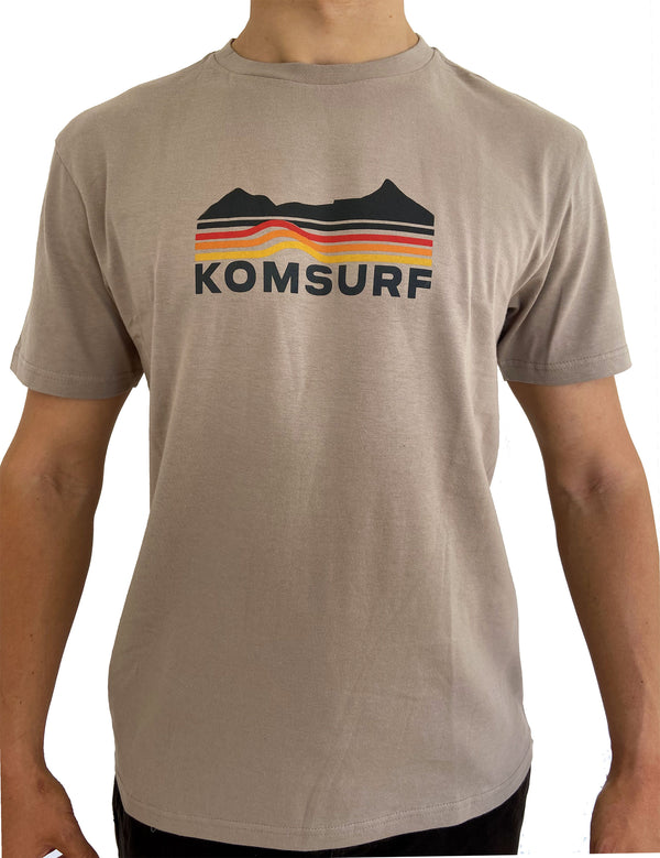 Komsurf T-shirt The Outerkom Khaki